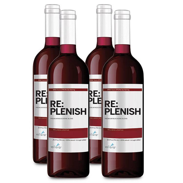 Re Plenish four bottles
